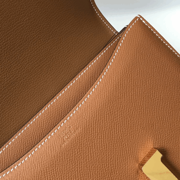 1:1 Replica Hermes Constance 23 Epsom Brown For Women, Women’s Handbags, Shoulder Bags 9in/23cm
