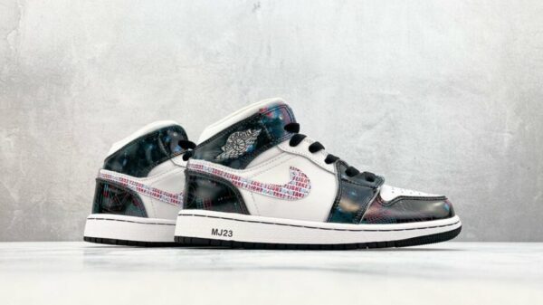 Air Jordan 1 SE “Take Flight” Sneaker White/Bright Crimson-Blue Hero-Black For Women, Women's Shoes