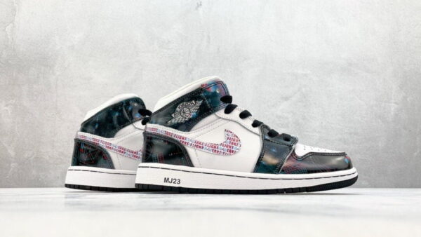 Air Jordan 1 SE “Take Flight” Sneaker White/Bright Crimson-Blue Hero-Black For Women, Women's Shoes