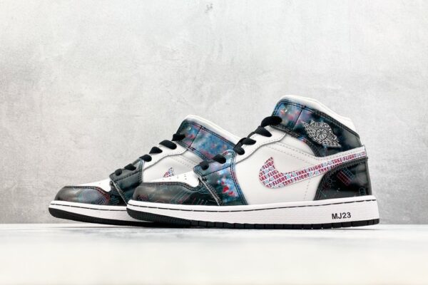 Air Jordan 1 SE “Take Flight” Sneaker White/Bright Crimson-Blue Hero-Black For Women, Women's Shoes