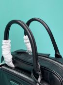 Antique Nappa Multi-Pocket Top-Handle Bag In Grey/Black For Women 9.5 in/ 24cm 1BB099_UVL_F0480_V_T2O