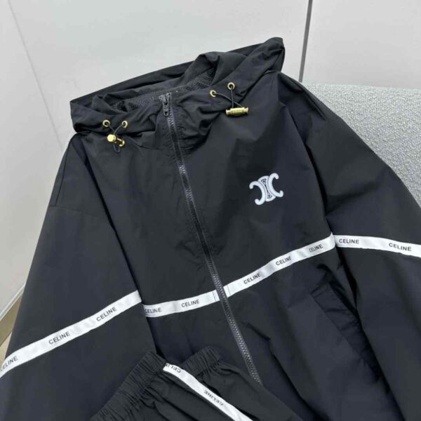 Athletic Pants And Tracksuit Jacket Black For Women