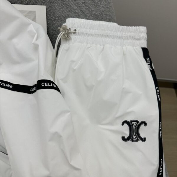 Athletic Pants And Tracksuit Jacket White For Women