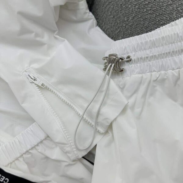 Athletic Pants And Tracksuit Jacket White For Women