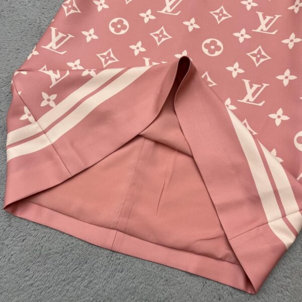 Back Zipper Dress Deep Peach For Women