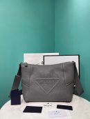 Bag With Shoulder Strap In Grey For Women 10.2 in/ 26cm 2VH165_2BBE_F0K44_V_OOO