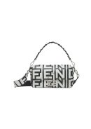 1:1 Replica Baguette Two-Tone Bag Black And White For Women 10.5in/27cm