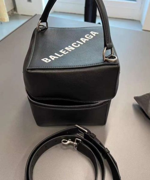 Balenciaga 4x4 Small Bag Black For Women 6.3in/16cm 7481972AAIM1090