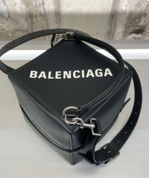 Balenciaga 4x4 Small Bag Black For Women 6.3in/16cm 7481972AAIM1090
