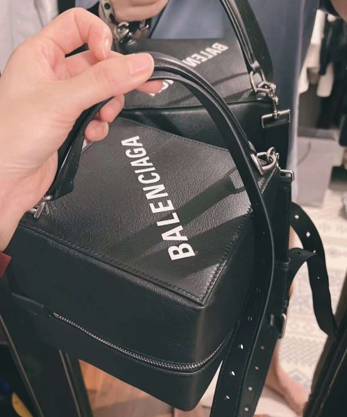 Balenciaga 4x4 Small Bag Black For Women 6.3in/16cm 7481972AAIM1090