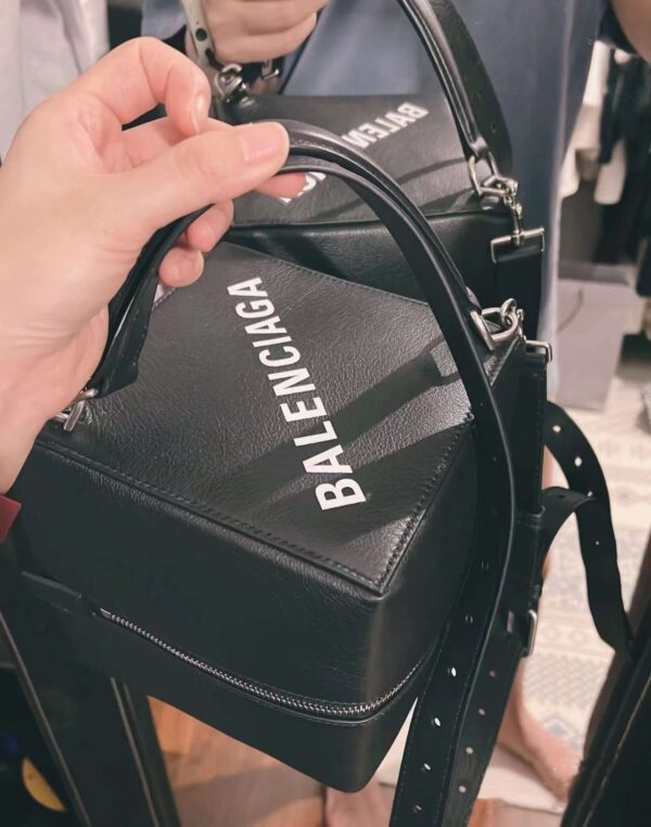 Balenciaga 4x4 Small Bag Black For Women 6.3in/16cm 7481972AAIM1090