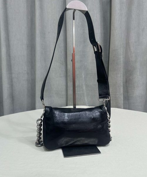 Balenciaga BB Soft Small Flap Bag Black For Women 9.1in/23cm 7485982AAIY1000