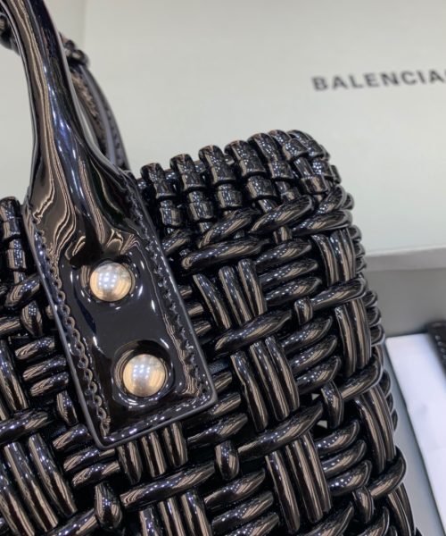Balenciaga Bistro XS Basket With Strap In Black , For Women, Women's Bags 16.1in/41cm 6713422IE2Y1000