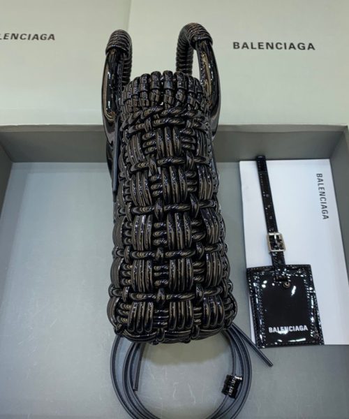 Balenciaga Bistro XS Basket With Strap In Black , For Women, Women's Bags 16.1in/41cm 6713422IE2Y1000