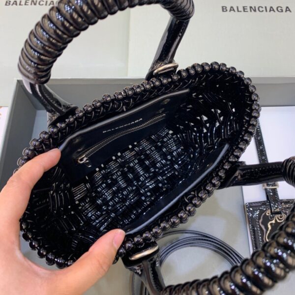Balenciaga Bistro XS Basket With Strap In Black , For Women, Women's Bags 16.1in/41cm 6713422IE2Y1000