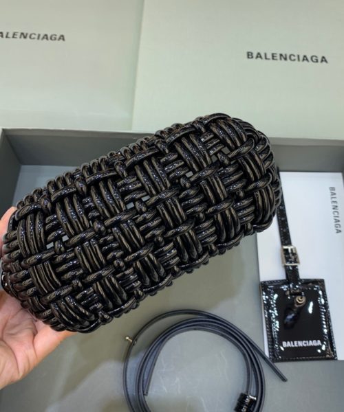 Balenciaga Bistro XS Basket With Strap In Black , For Women, Women's Bags 16.1in/41cm 6713422IE2Y1000