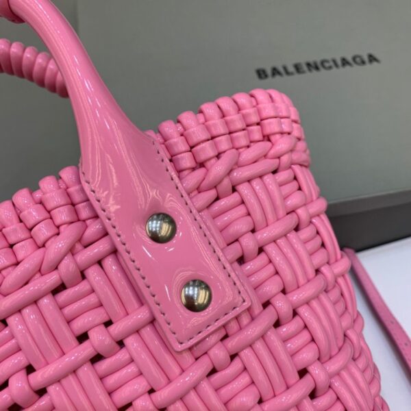 Balenciaga Bistro XS Basket With Strap In Pink, For Women, Women's Bags 16.1in/41cm 6713422IE3Y5812
