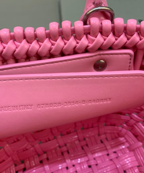 Balenciaga Bistro XS Basket With Strap In Pink, For Women, Women's Bags 16.1in/41cm 6713422IE3Y5812