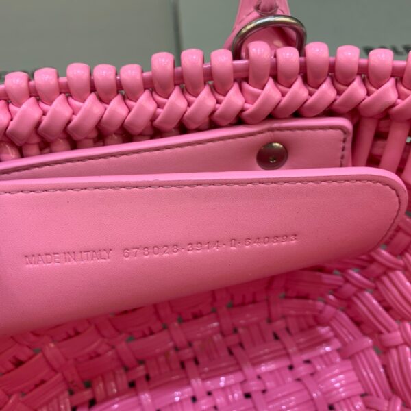 Balenciaga Bistro XS Basket With Strap In Pink, For Women, Women's Bags 16.1in/41cm 6713422IE3Y5812