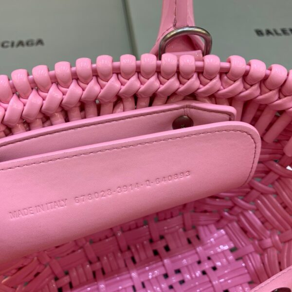 Balenciaga Bistro XS Basket With Strap In Pink, For Women, Women's Bags 16.1in/41cm