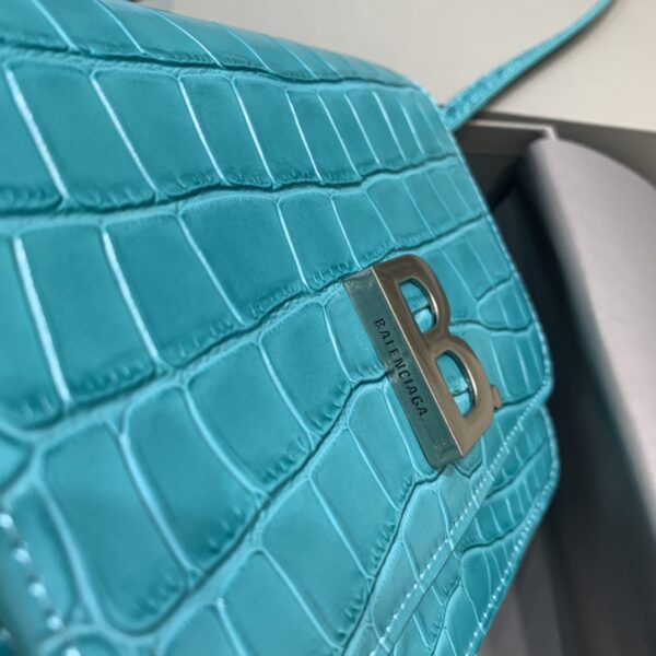 Balenciaga Bolso Bandolera B In Blue, For Women, Women's Bags 7in/18cm