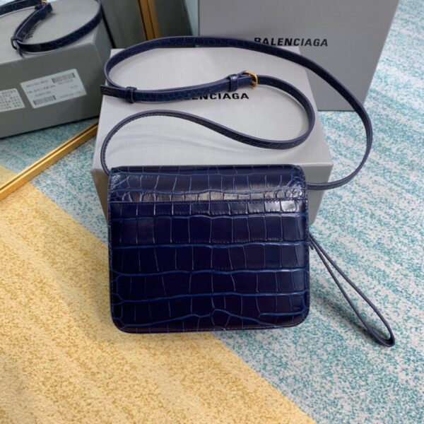 Balenciaga Bolso Bandolera B In Dark Blue , For Women, Women's Bags 7in/18cm
