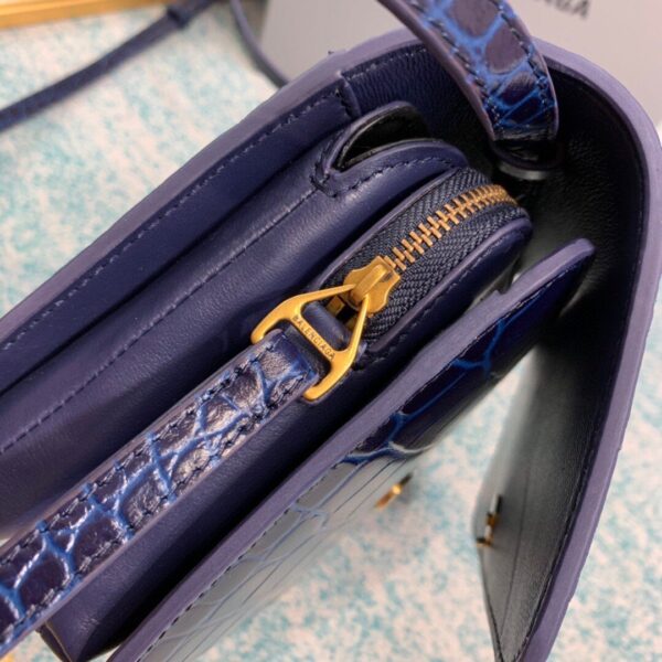 Balenciaga Bolso Bandolera B In Dark Blue , For Women, Women's Bags 7in/18cm