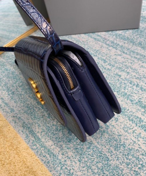 Balenciaga Bolso Bandolera B In Dark Blue , For Women, Women's Bags 7in/18cm