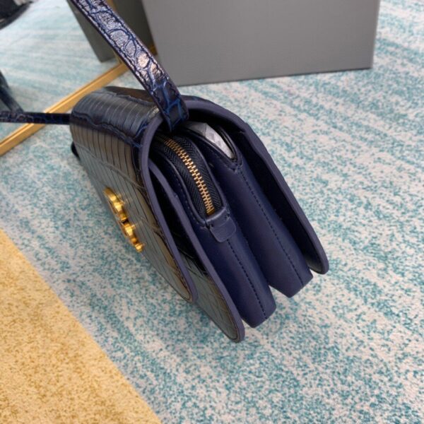 Balenciaga Bolso Bandolera B In Dark Blue , For Women, Women's Bags 7in/18cm