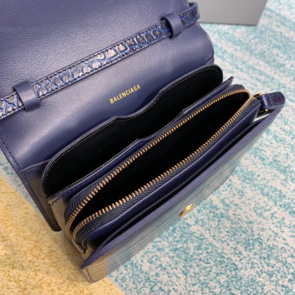 Balenciaga Bolso Bandolera B In Dark Blue , For Women, Women's Bags 7in/18cm