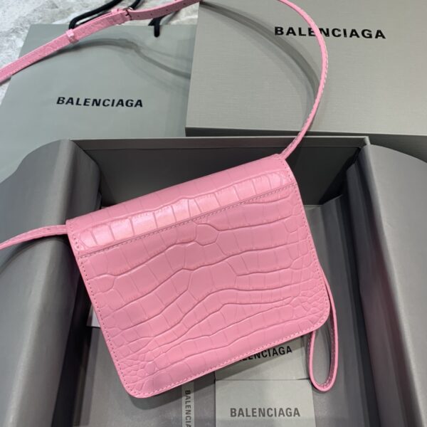 Balenciaga Bolso Bandolera B In Pink, For Women, Women's Bags 7in/18cm