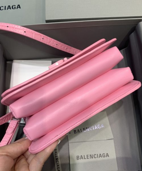 Balenciaga Bolso Bandolera B In Pink, For Women, Women's Bags 7in/18cm