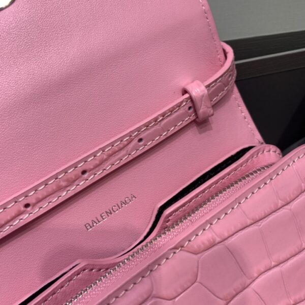 Balenciaga Bolso Bandolera B In Pink, For Women, Women's Bags 7in/18cm