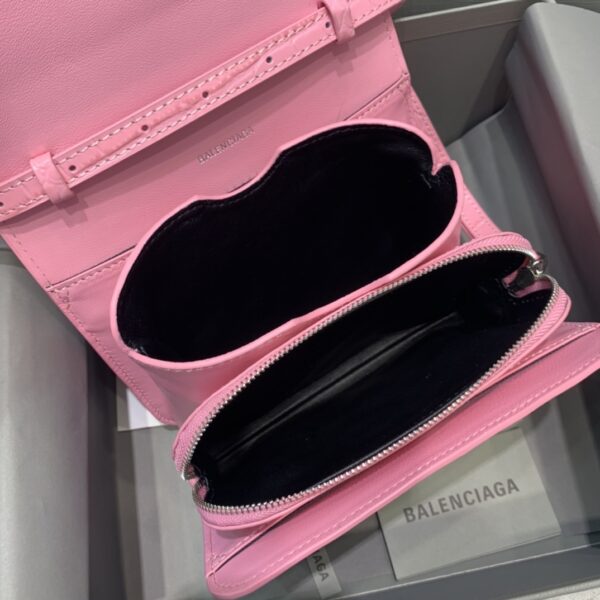 Balenciaga Bolso Bandolera B In Pink, For Women, Women's Bags 7in/18cm