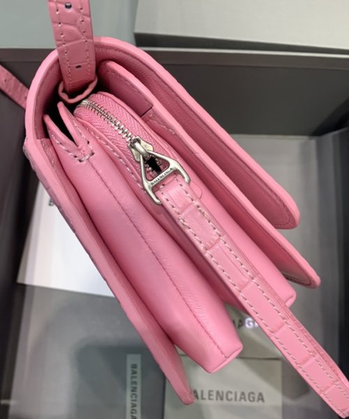 Balenciaga Bolso Bandolera B In Pink, For Women, Women's Bags 7in/18cm