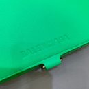 Balenciaga Bondage Wallet With Chain Green, For Women, Women's Bags 8in/20cm