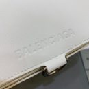 Balenciaga Bondage Wallet With Chain White, For Women, Women's Bags 8in/20cm