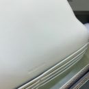 Balenciaga Bondage Wallet With Chain White, For Women, Women's Bags 8in/20cm