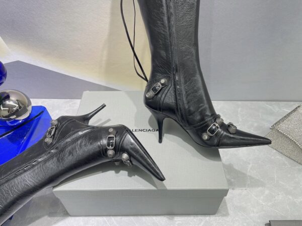 Balenciaga Cagole Boot Black For Women 694395WAD4E1081