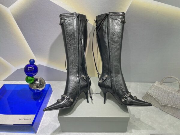 Balenciaga Cagole Boot Black For Women 694395WAD4E1081