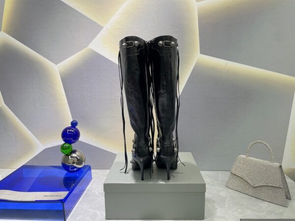 Balenciaga Cagole Boot Black For Women 694395WAD4E1081