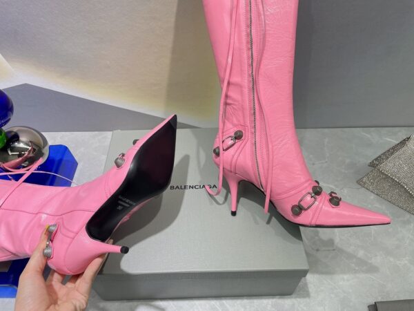 Balenciaga Cagole Boot Pink For Women 694395WAD4E5081