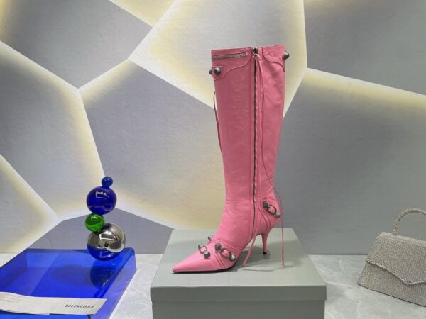 Balenciaga Cagole Boot Pink For Women 694395WAD4E5081