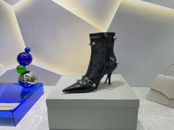 Balenciaga Cagole Bootie Black For Women 694379WAD4E1081
