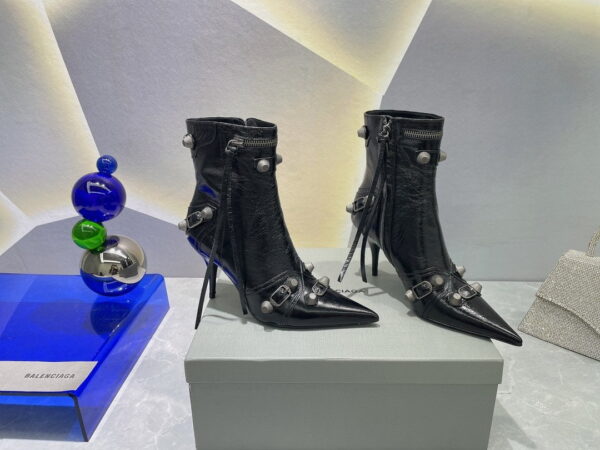 Balenciaga Cagole Bootie Black For Women 694379WAD4E1081