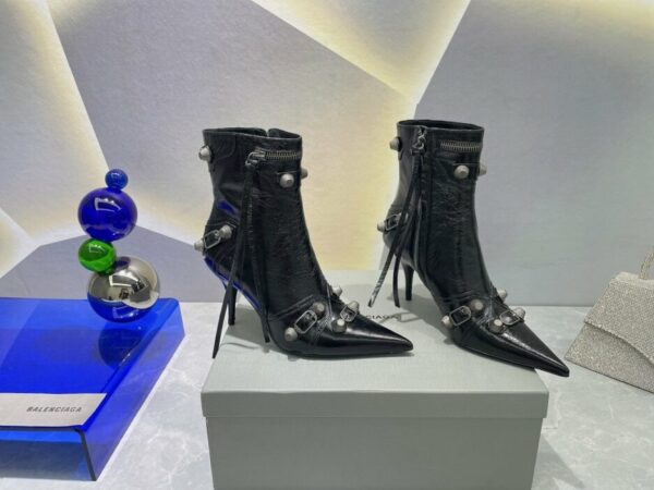 Balenciaga Cagole Bootie Black For Women 694379WAD4E1081