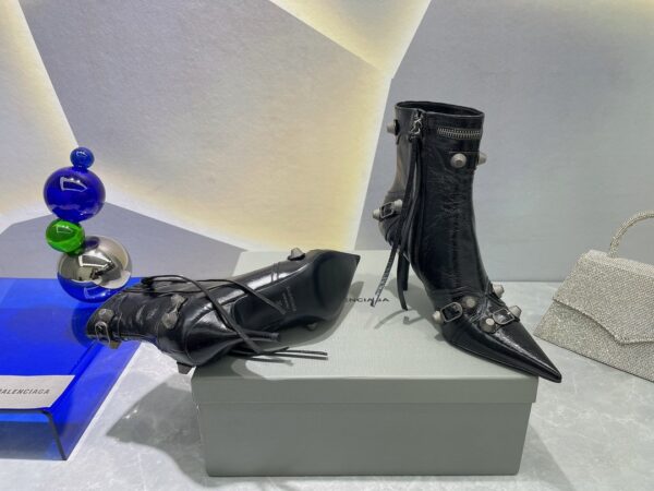 Balenciaga Cagole Bootie Black For Women 694379WAD4E1081