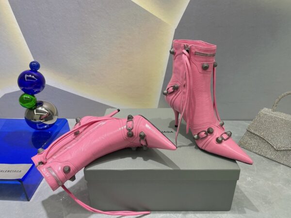 Balenciaga Cagole Bootie Pink For Women