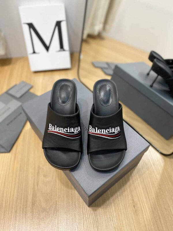 Balenciaga Cagole Sandal Black For Women