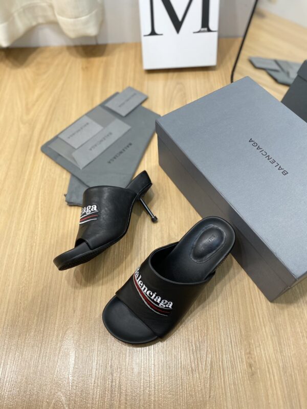 Balenciaga Cagole Sandal Black For Women